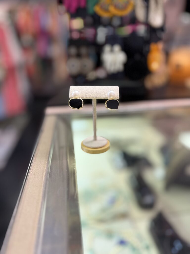 Julie Ryan Designs - Catherine Studs in Black Onyx