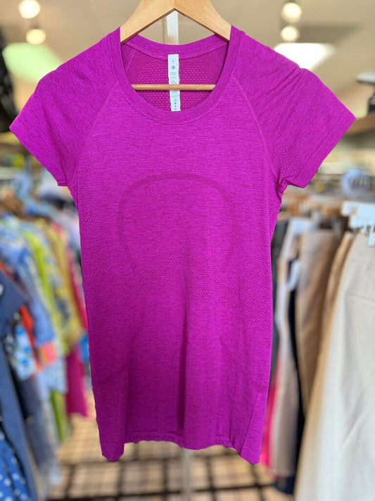 Lululemon - SS Swiftly Tech Top - Berry