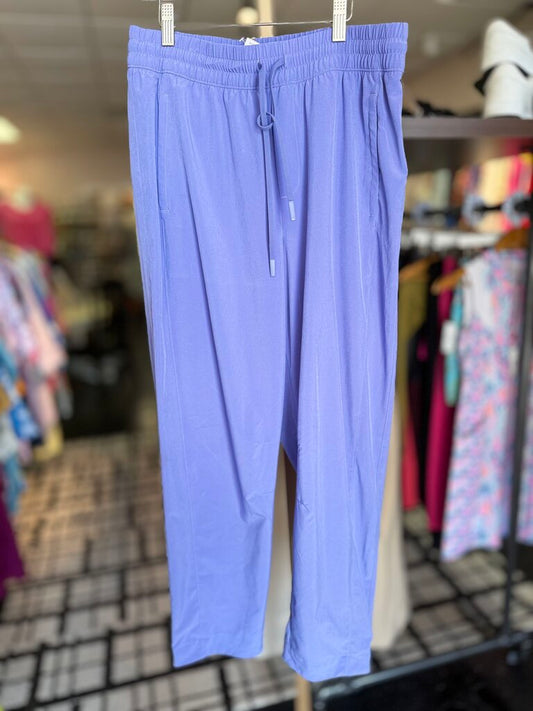 Athleta- Flowy Straight Leg Pants - Lavender