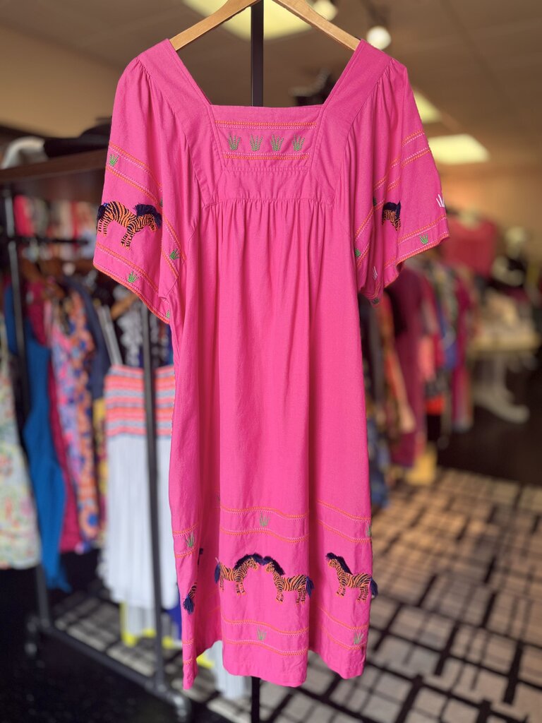 Frances Valentine - Picnic Mini Dress - Pink