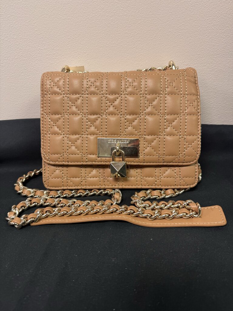 Steve Madden - Quilted Convertible Bag - Brown