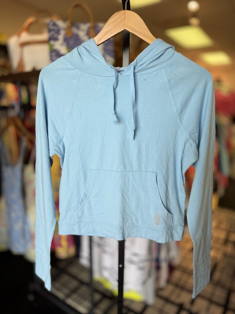 FP Movement - Hot Shot Hooded LS Top in Blue