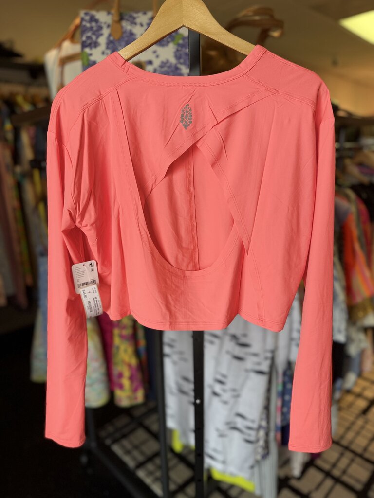 FP Movement NWT - Never Better Infinity Layer in Neon Coral