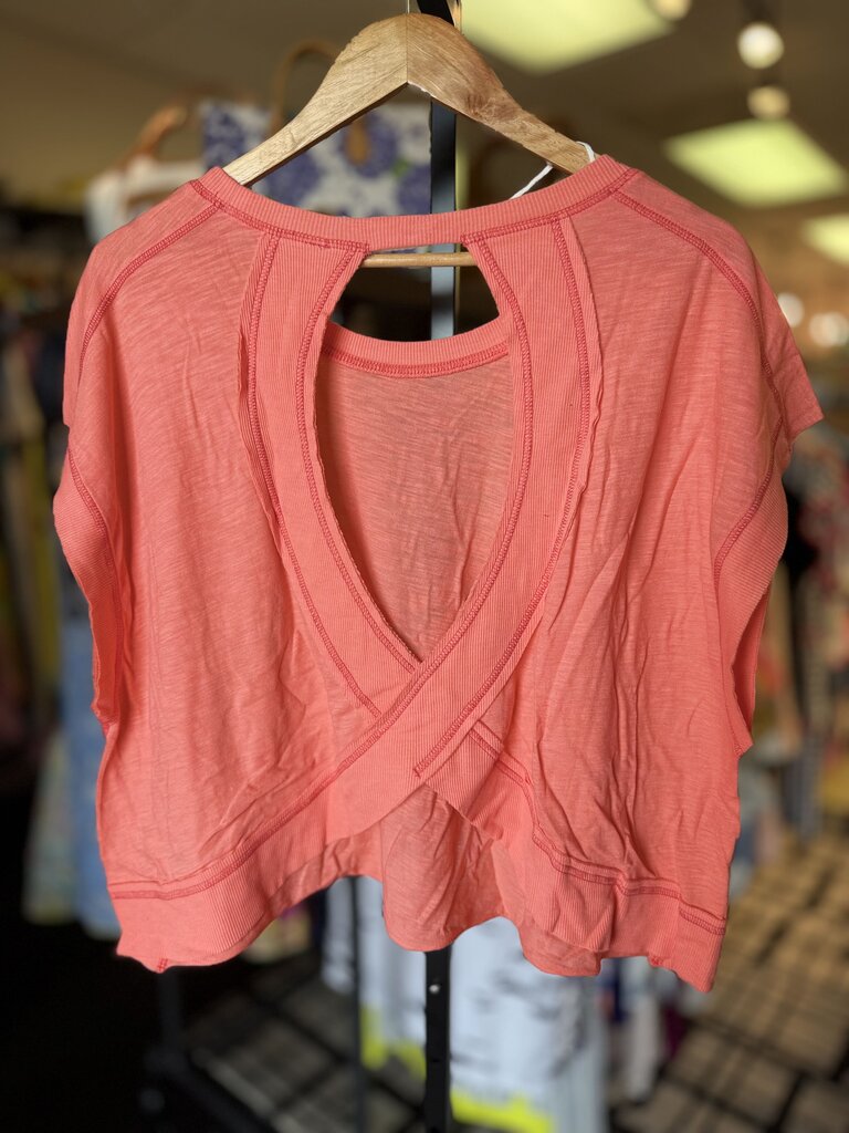 FP Movement NWT - My Time Tee in Neon Coral