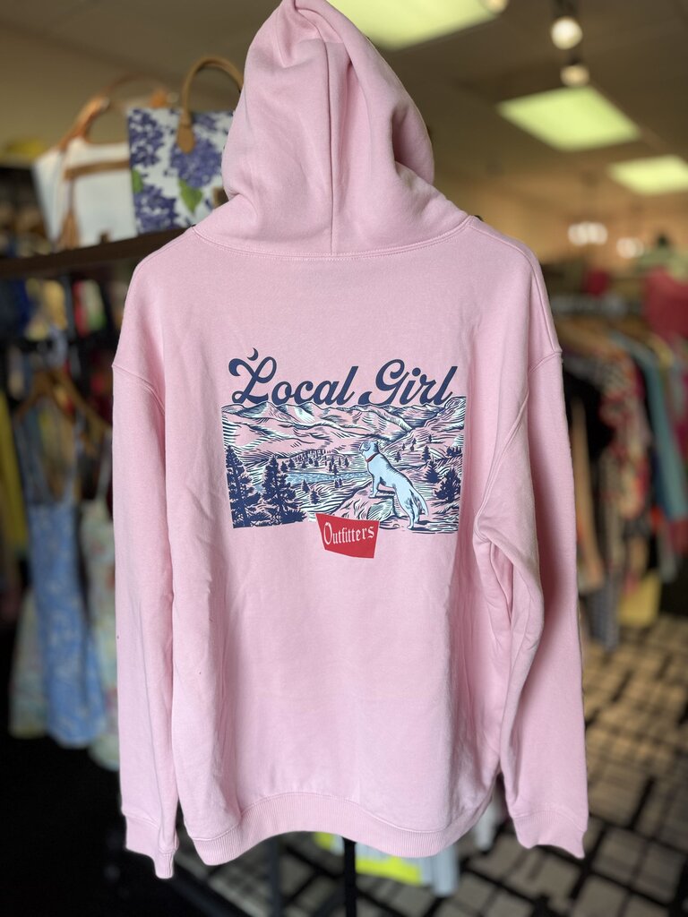 Local Girl NWT - Brushwood Hoodie Lookout - Pink