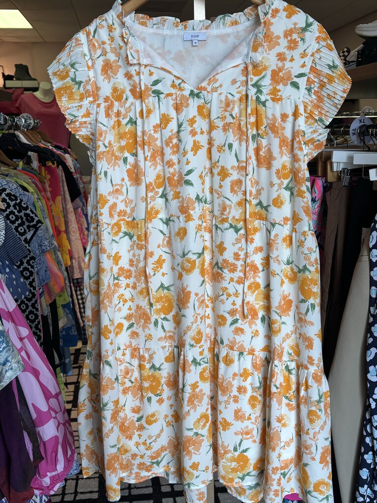 Voy - Tiered Floral Mini Dress
