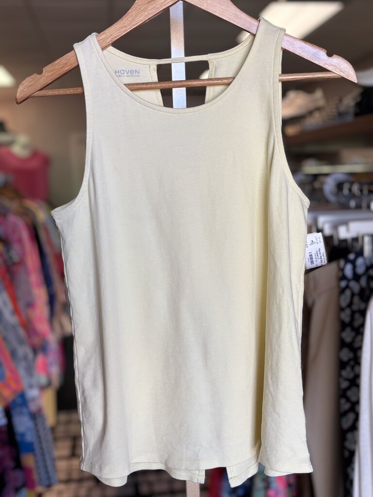 Haven Well Within - Knit Tank - Canary