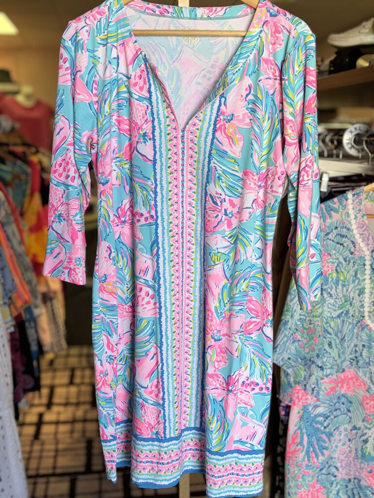 Lilly- Nadine Dress in "Gimme the Juice"