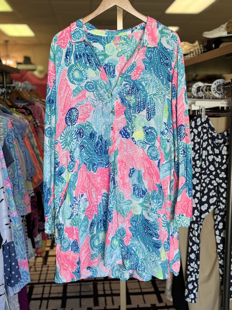 Lilly- Lillith Tunic Dress in "Boho Batick"