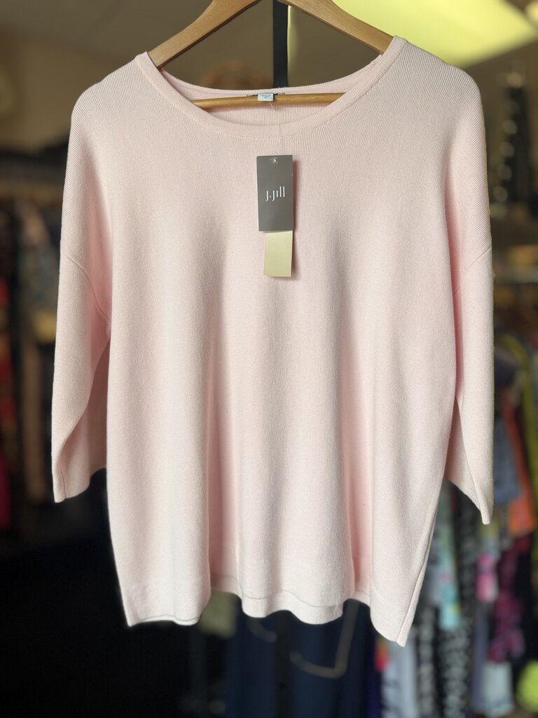 J.Jill- LS Pink Knit top