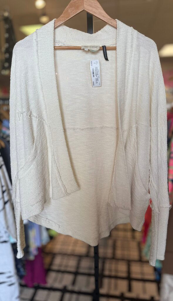 Anthropologie -"Yvonne" Dolman Cardigan - White