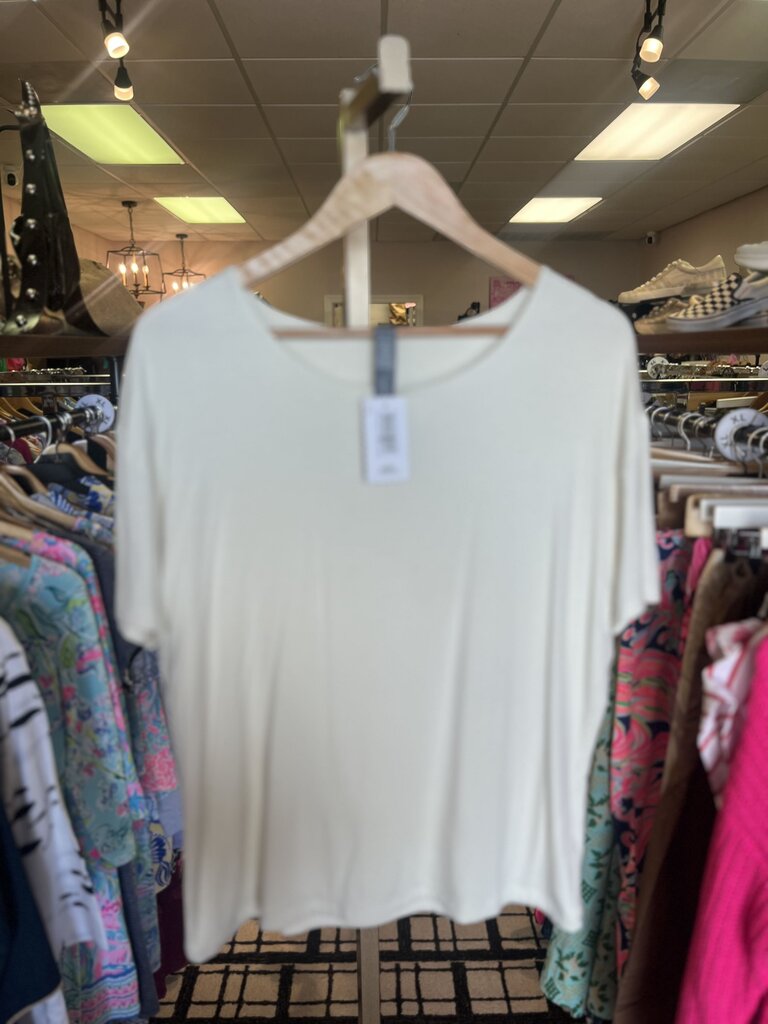 Simply Southern Cream Colored Dolman Tee Shirt