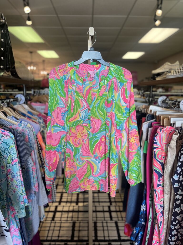 Lilly Pulitzer- Elsa Top in "So A Peeling"