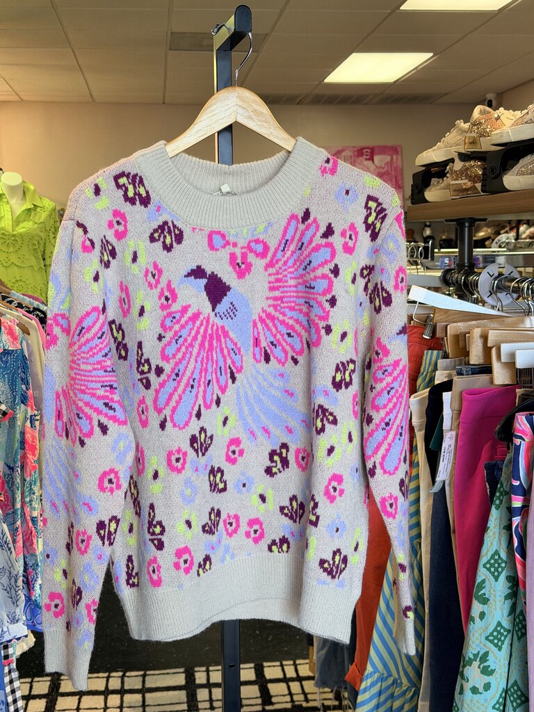 Jodifl - Floral Print Sweater -