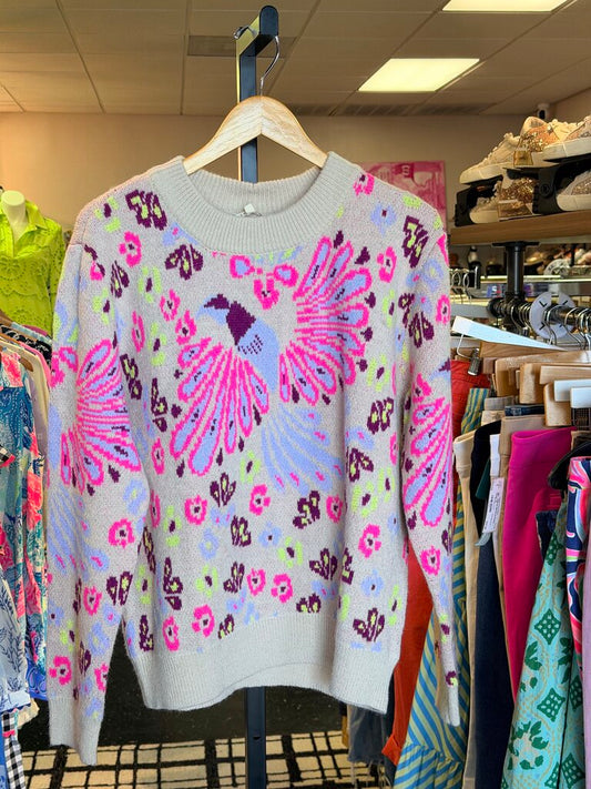 Jodifl - Floral Print Sweater -