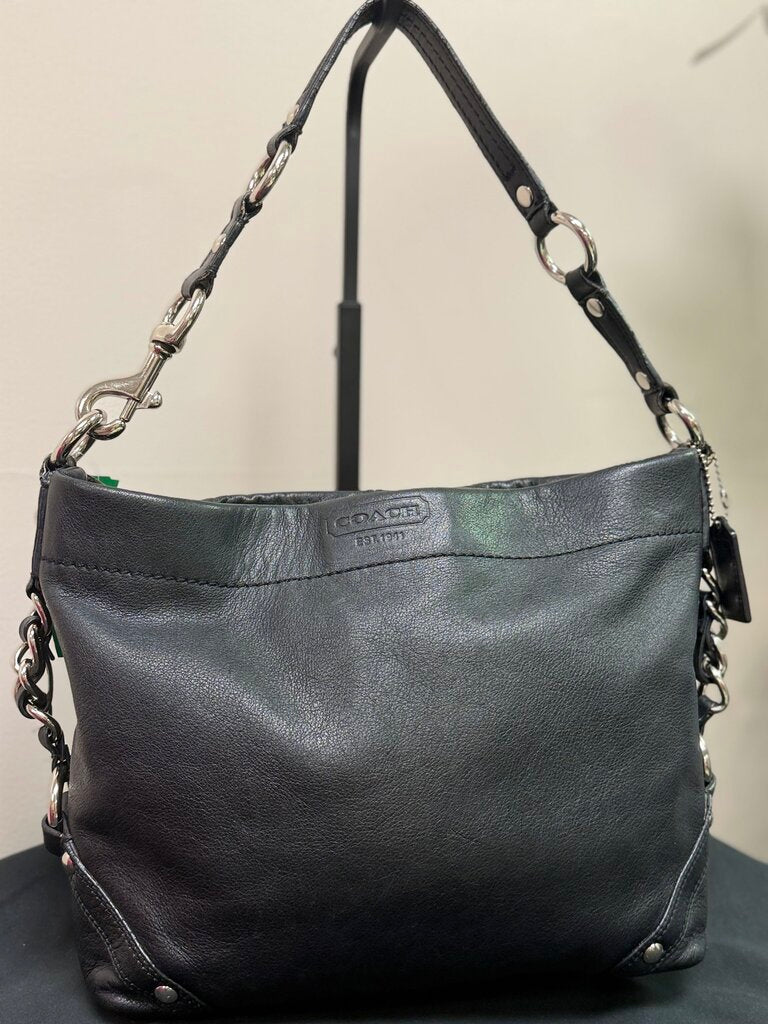 VTG Coach - Carly Hobo Leather Bag*Flaw Noted*