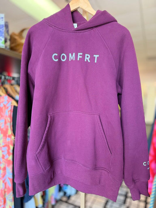 Comfrt - Tranquil Hoodie in Burgandy