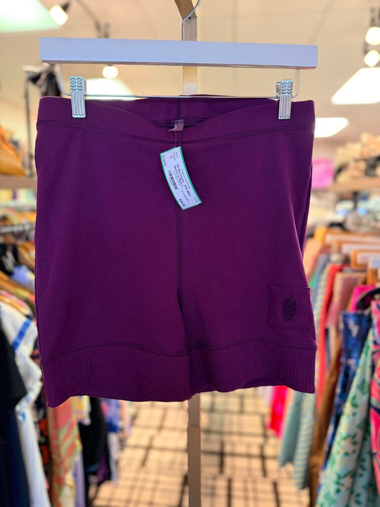 FP Movement - Knit Biker Shorts in Plum