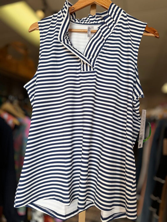 Lulu B NWT - Ruffle V-Neck Tank