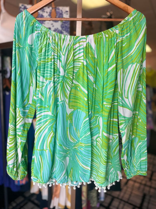Lilly - Enna Top in "Fronds Place"