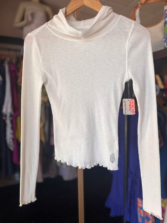 FP Movement NWT- Breathe Easy Layer - White