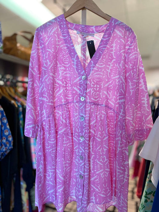 Ro's Garden - Deauville Dress - Pink