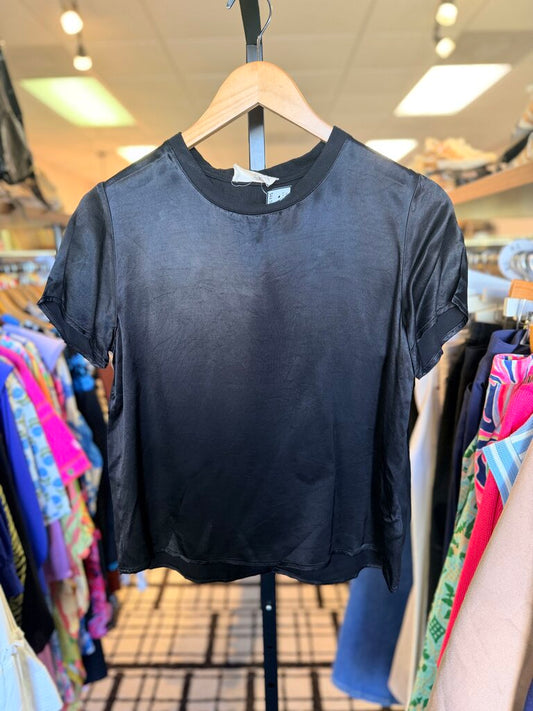 Nation LTD - Marie Satin Top - Black