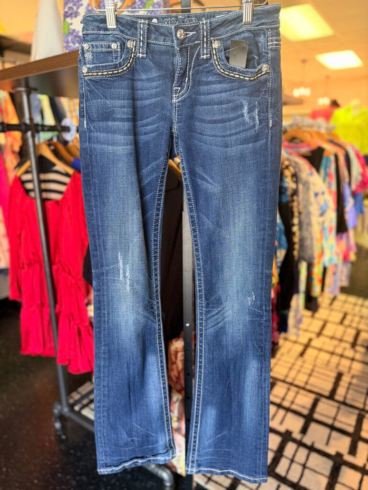 MissMe - Bootcut Jeans - Dark Wash