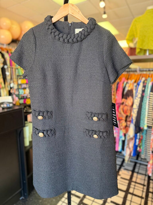 Tuckernuck- NWT Tweed Jackie Dress - Black