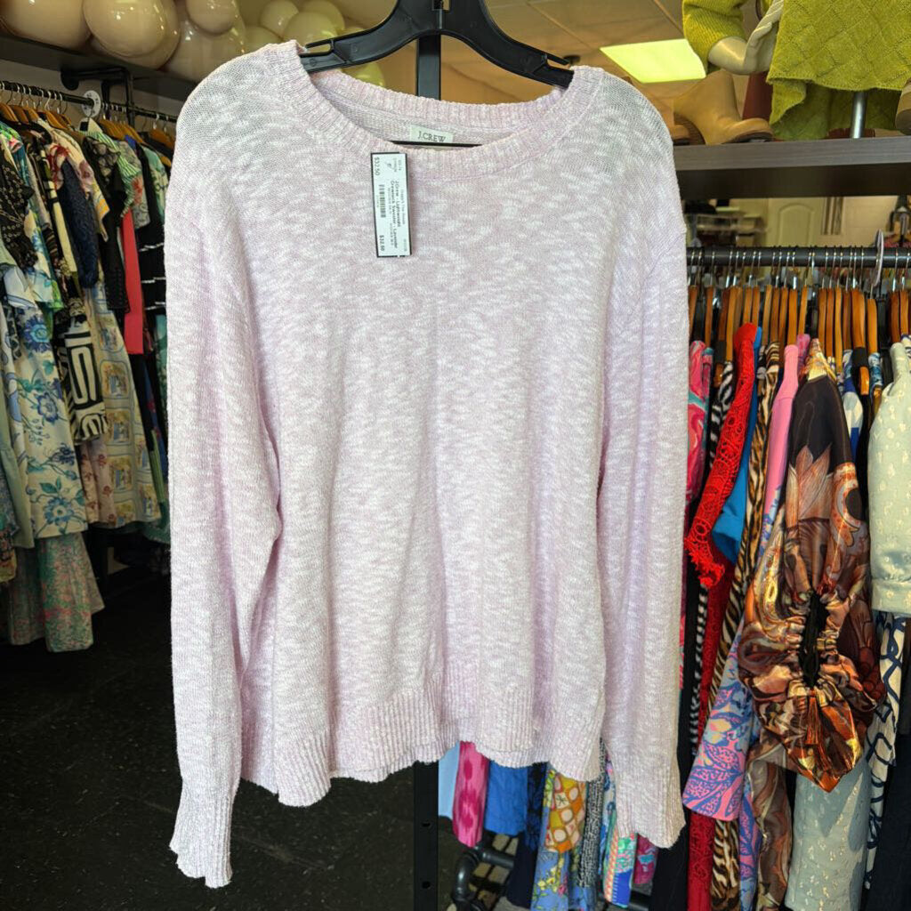 J.Crew - Lightweight Crewneck Sweater - Lavender