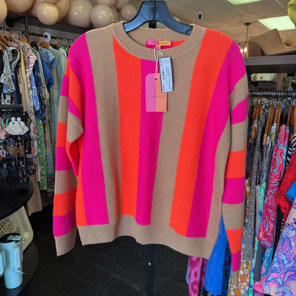 Vilagallo NWT - Vertical Stripe Sweater