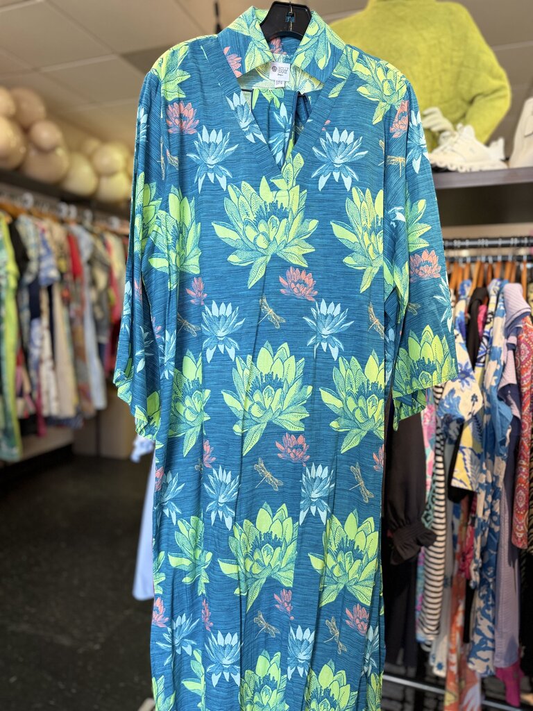 Holly Shae - Grace Dress in Lotus Dragonfly Print
