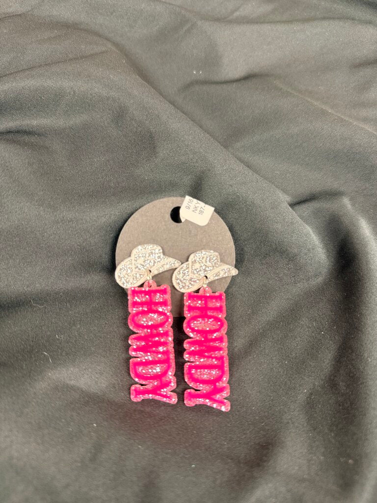 Colorful Acrylic Earrings