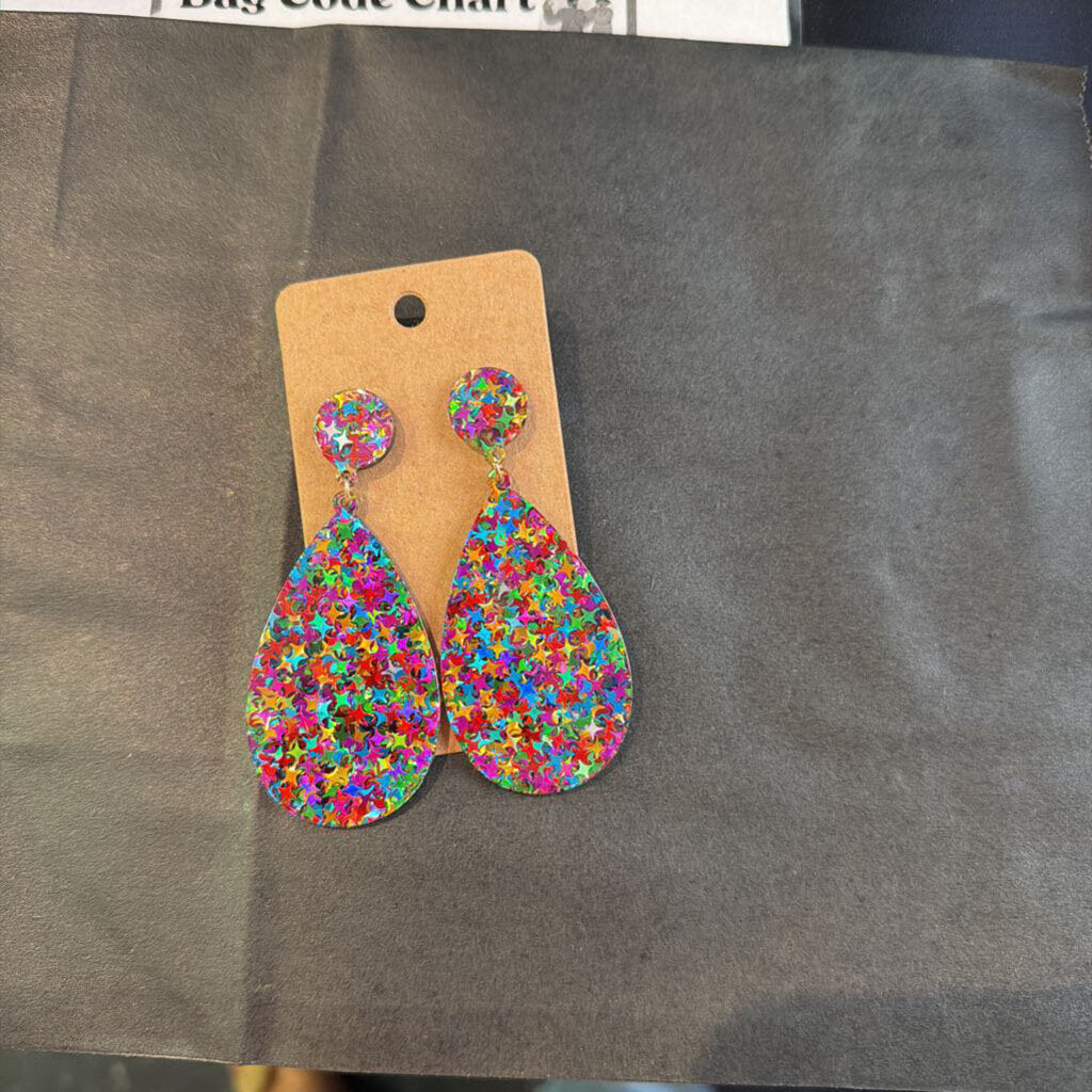 Colorful Acrylic Earrings