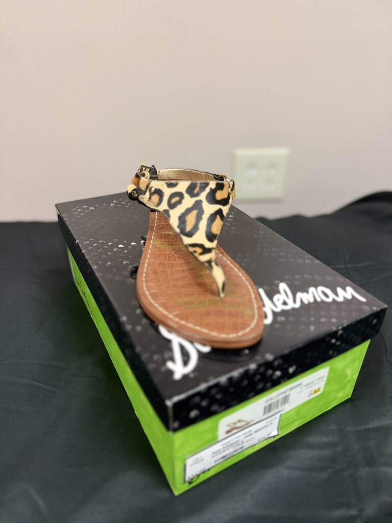 Sam Edelman - Jude Sandals in Leopard Print