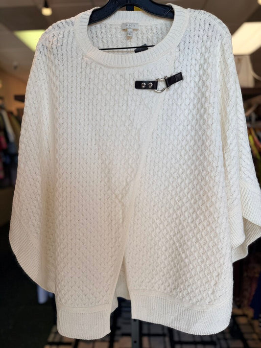 Talbots - Asymmetrical Knit Sweater Poncho