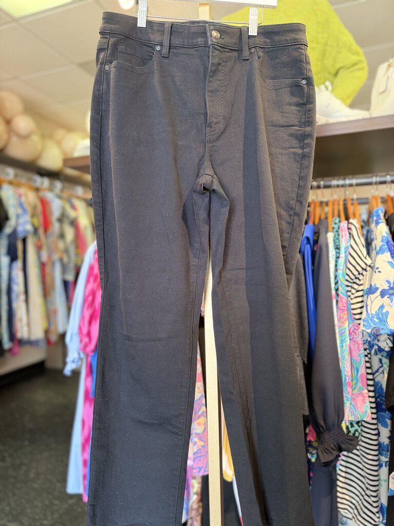 Talbots - Straight Leg Curvy Jeans - Black
