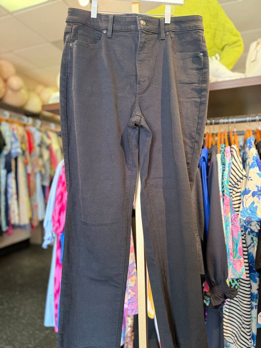 Talbots - Straight Leg Curvy Jeans - Black