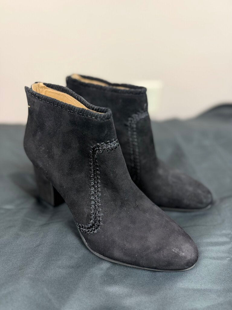 Jack Rogers - Gemma Suede Heeled Booties - Black
