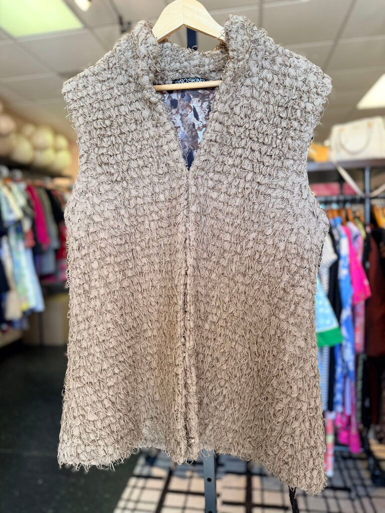 Snoskins - Textured Vest - Taupe