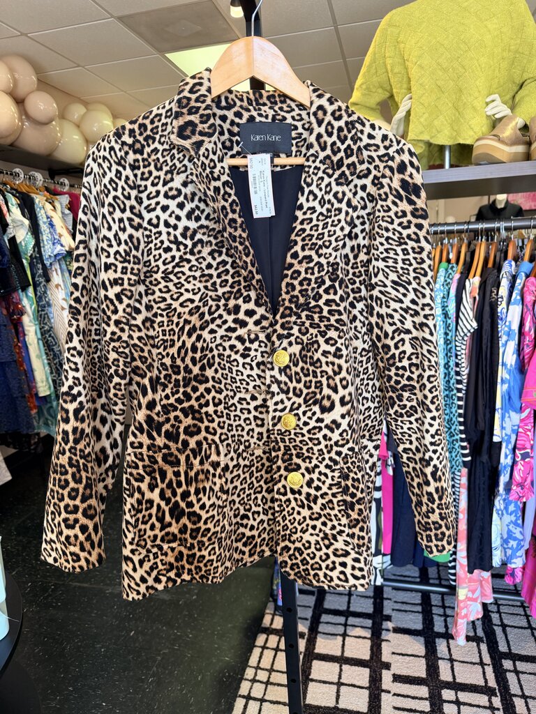 Karen Kane - Leopard Print Blazer