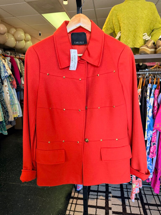 VTG Carlisle - Burnt Orange Wool Blazer