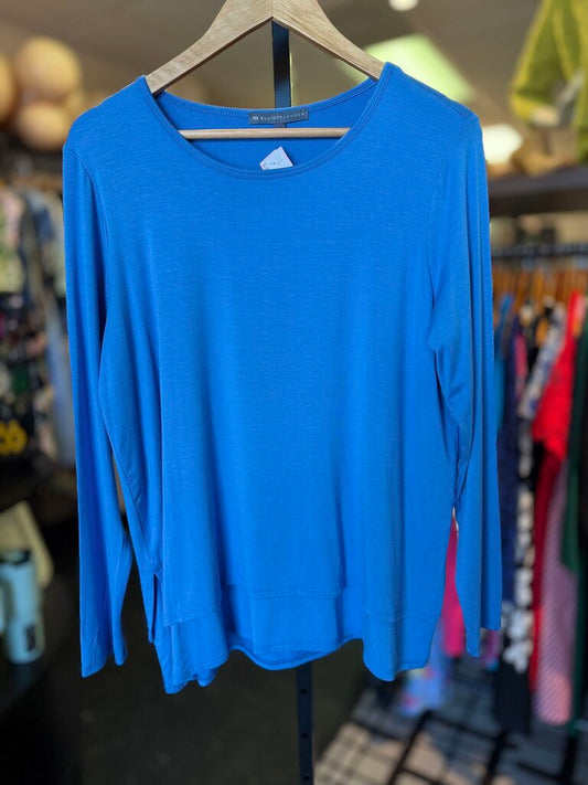 Elliott Lauren - LS Modal Top in Blue