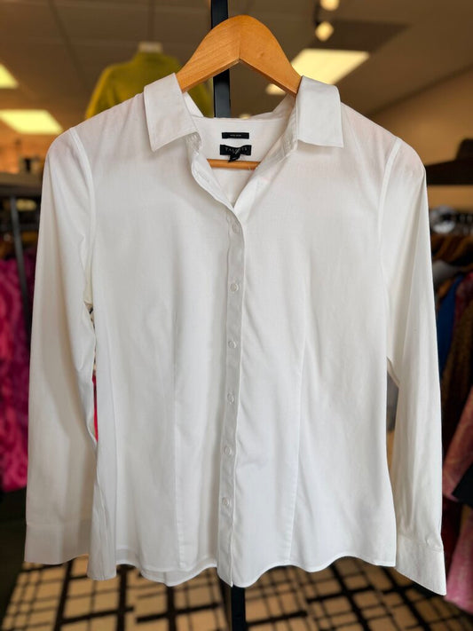 Talbots - LS Non-Iron Button Down Shirt - White