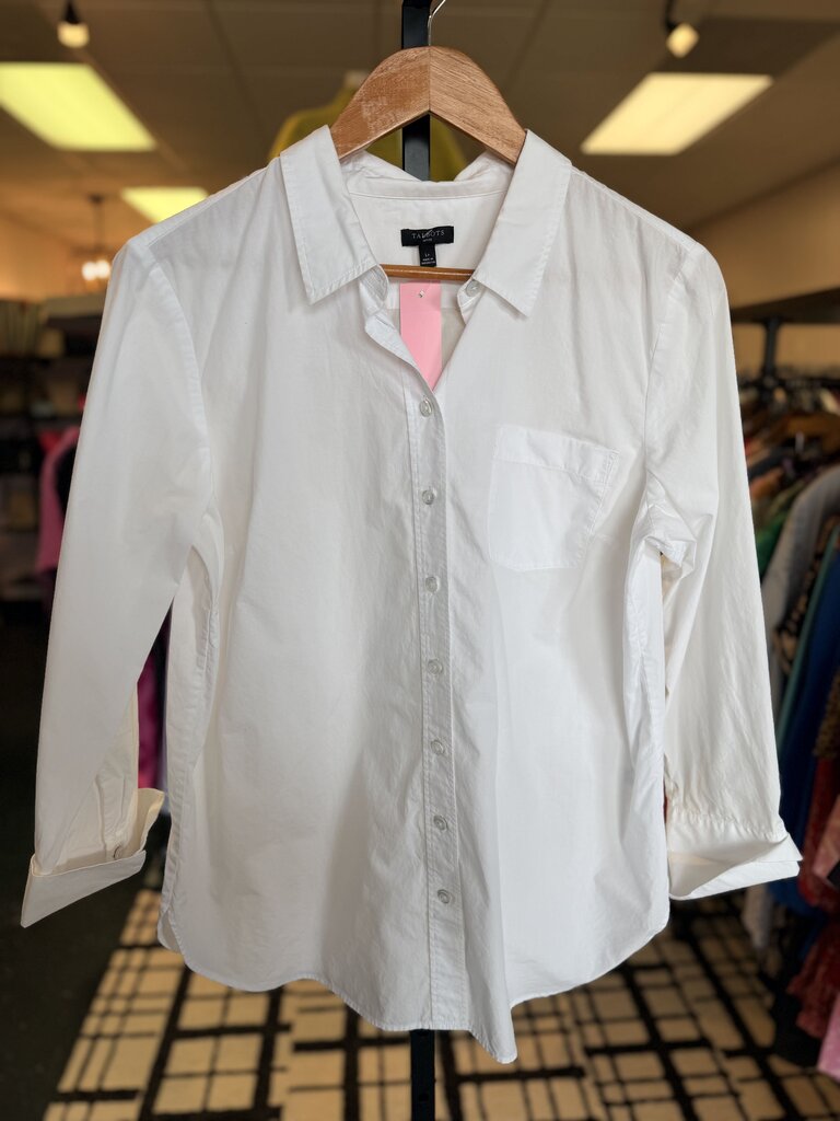 Talbots - LS Button Down Shirt - White