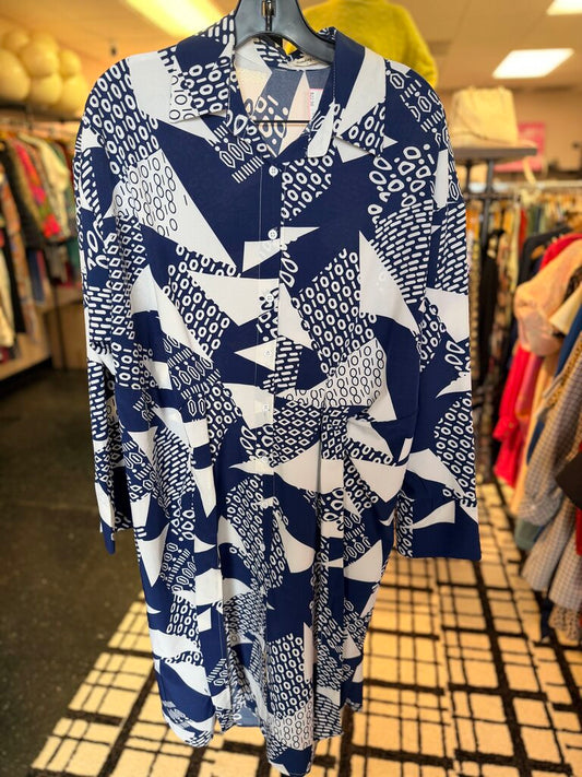 SundayUp - LS Patchwork Shirt Dress