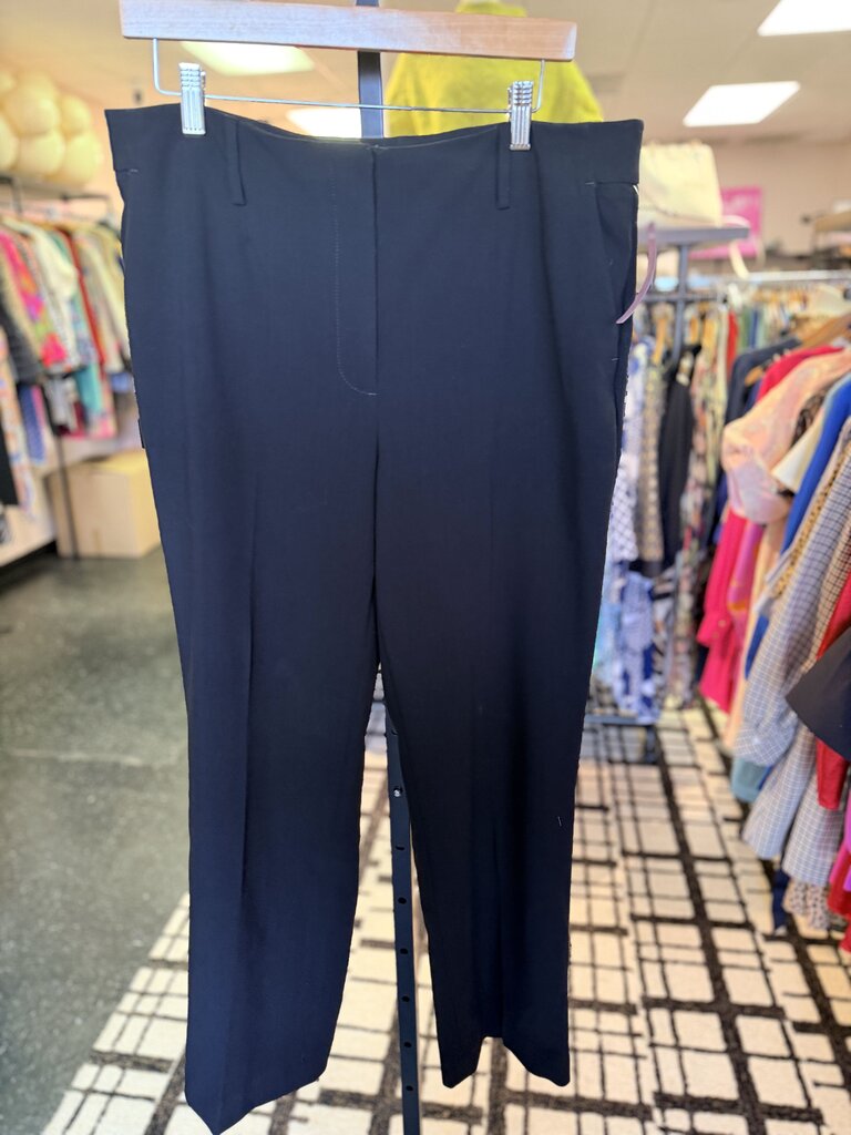 Talbots-Southampton Straight Leg Pant-Black