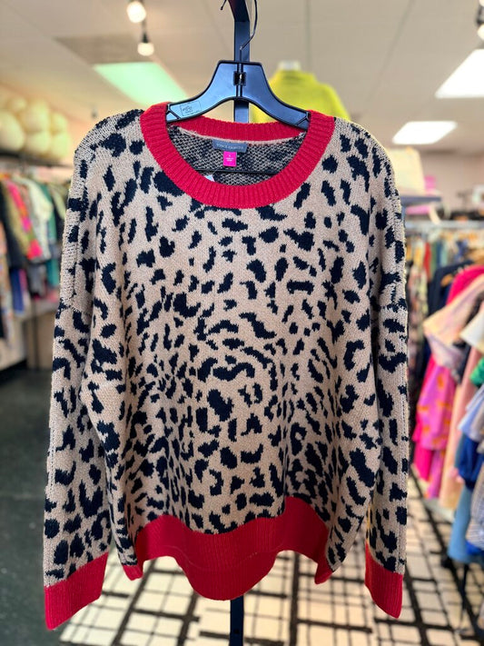 Vince Camuto - Leopard Print Sweater
