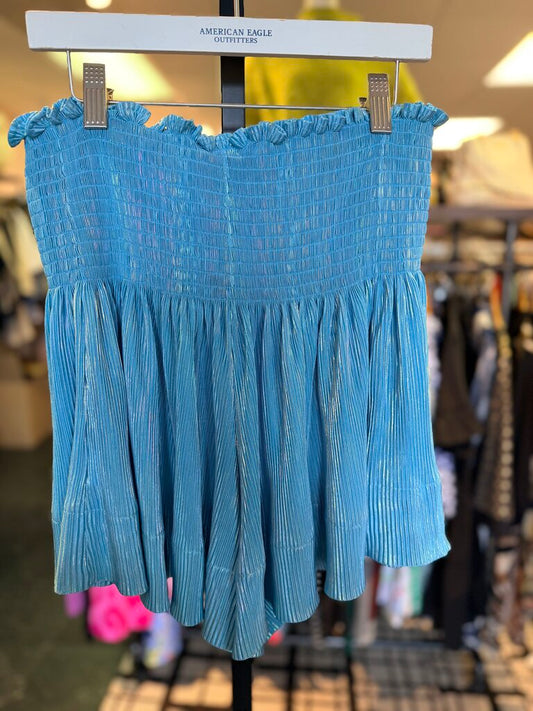 Queen of Sparkles - Swing Shorts - Blue
