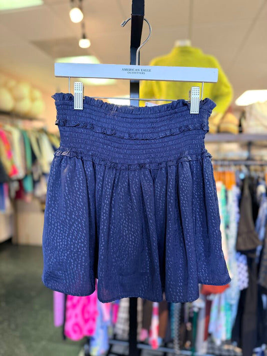 Cousins Couture - Ruffled Skort - Navy